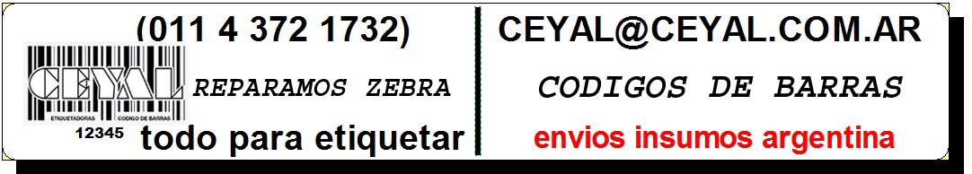 Uso de Código de Barras Envios Argentina